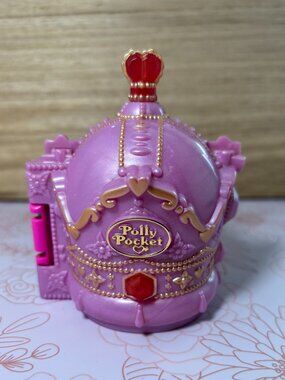 Vintage 1996 Bluebird Polly Pocket Crown Palace Complete